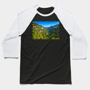 West Yosemite Valley Baseball T-Shirt